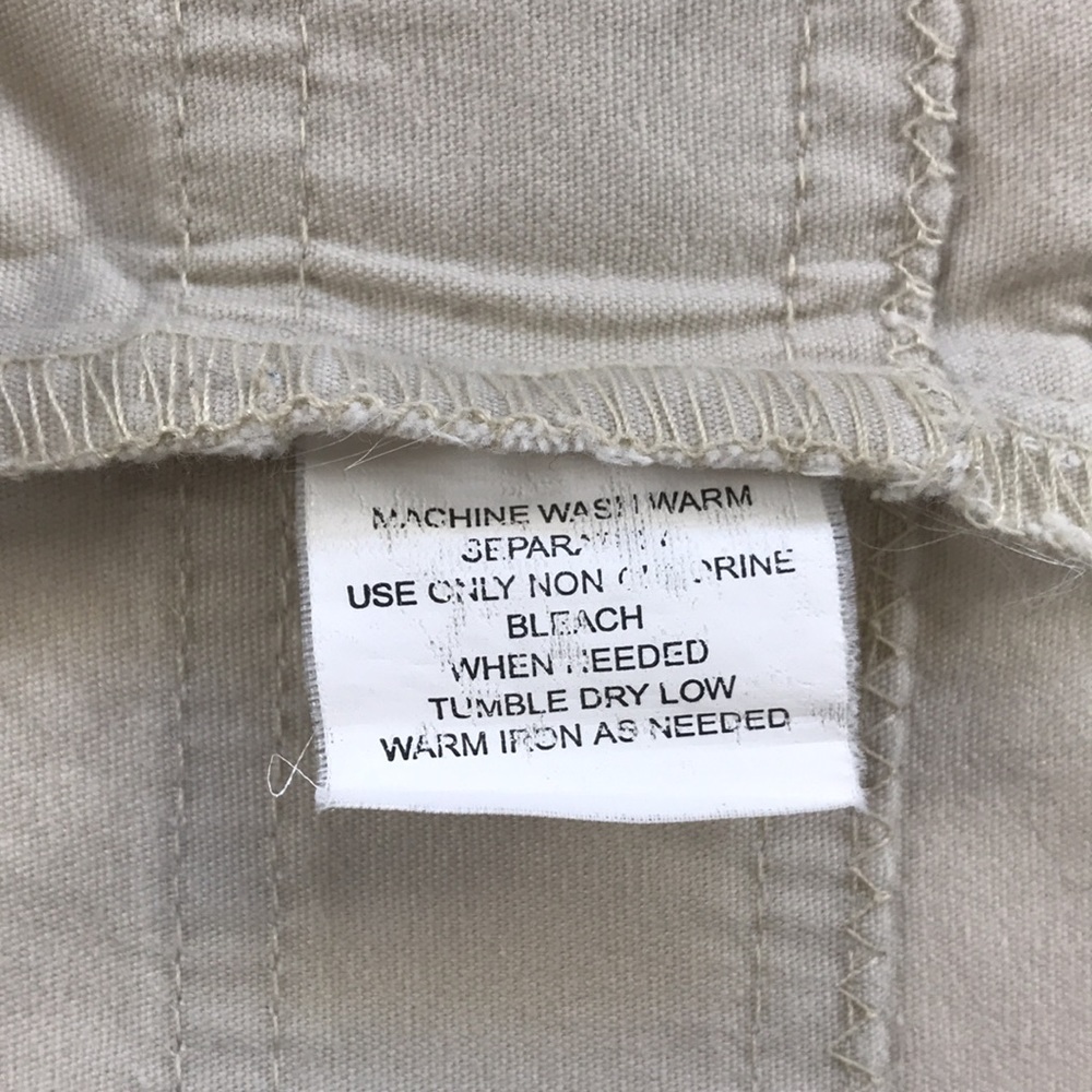 Vintage 2000’s Cotton Raw Edge Jacket - Picture 13 of 13